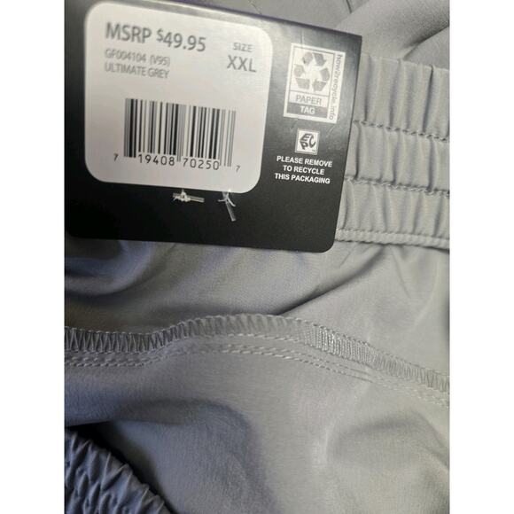 Gap Fit Men’s Movement Short - Size XXL, Ultimate Grey 6181 - Picture 8 of 10